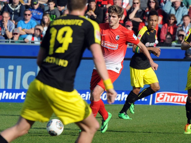 Zulechner macht sein erstes Spiel in der Startelf.  | Foto: Michael Heuberger