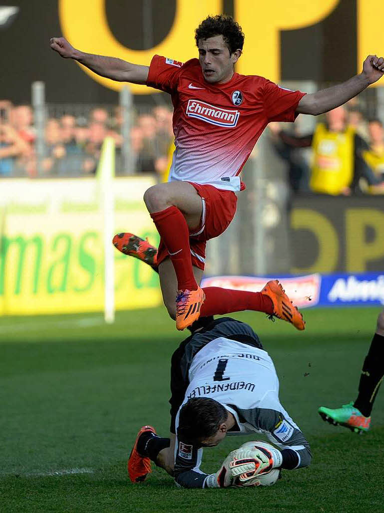 Schnelles Spiel auf Augenhhe: Freiburg gegen Dortmund