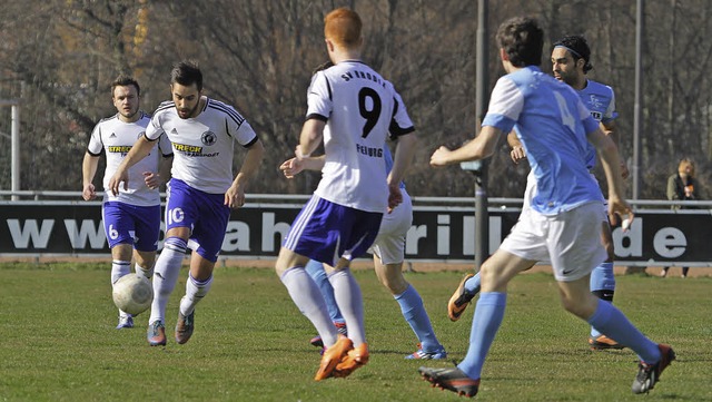 Treffsichere Brder:  Rhodia-Akteur Ri... und  Giuliano Saggiomo (ganz rechts)   | Foto: Hecht