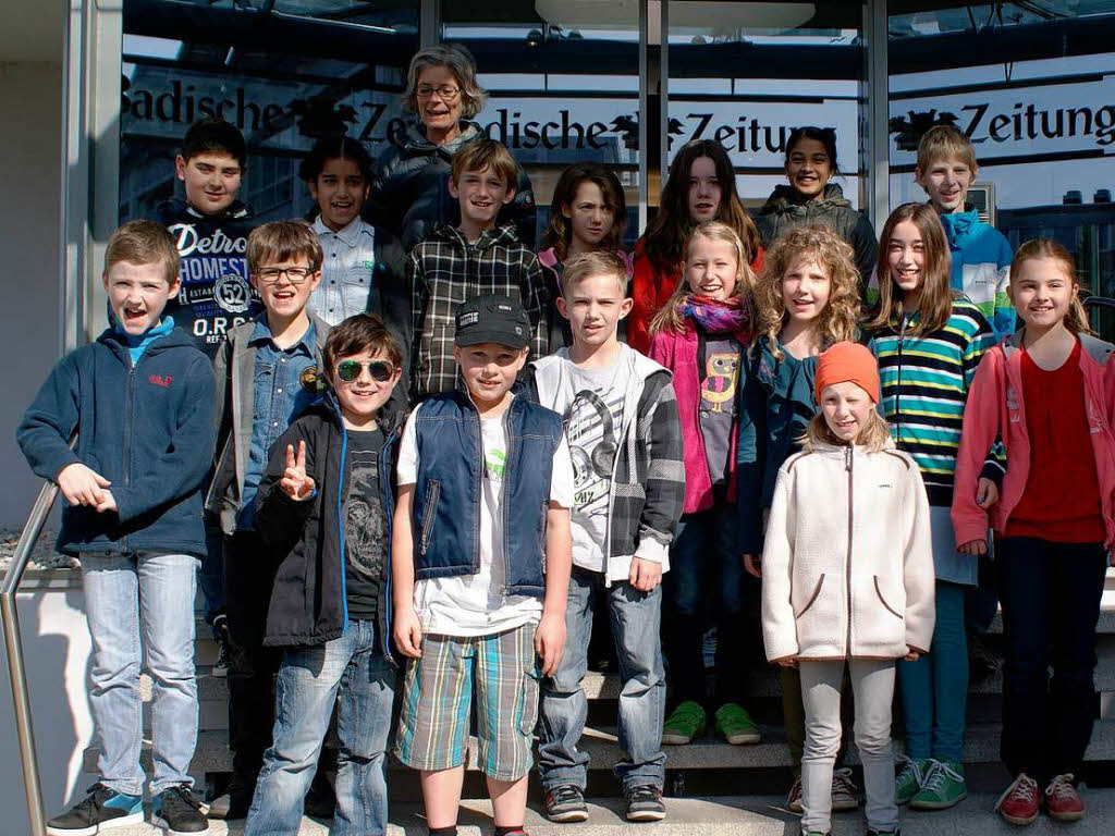 Die Klasse 4w der Adolf-Gänshirt-Schule Eichstetten. Die Klasse 4w der Adolf-Gänshirt-Schule Eichstetten.
