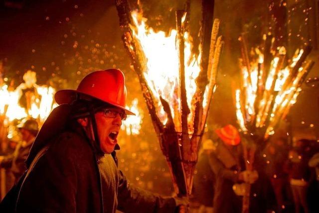 Fotos: Chienbse-Umzug in Waldkirchs Partnerstadt Liestal