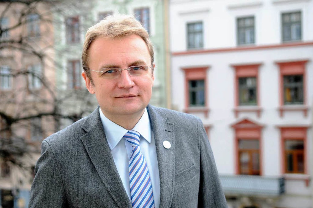 Andrij Sadovyj, der  Bürgermeister von Lemberg (Lviv).  | Foto: privat