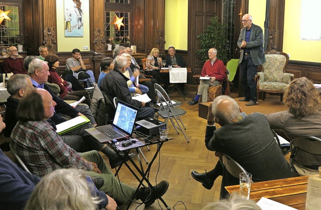 Gut besucht war die  Diskussionsveranstaltung des Brgerforums Badenweiler.   | Foto: Dorothee Philipp