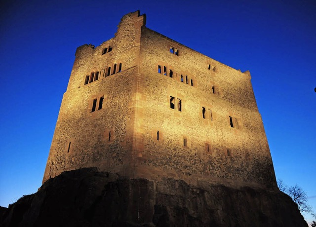 Erstrahlt in neuem Licht: die Burgruine Geroldseck   | Foto: Axel Fleig