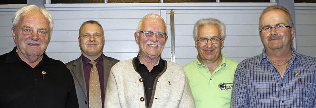 Ehrungen beim Schtzenverein Seelbach ... Kurt Wohlschlegel und Edgar  Schfer   | Foto: Heidi Fssel