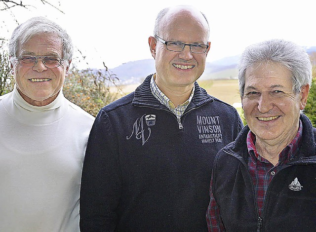 Freuen sich ber die positive Wendung ..., Hartmut Melchin und Eckhard Meihofer  | Foto: Tanja Bury