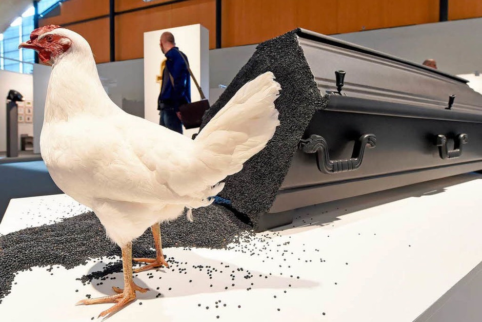 "Der letzte Schrei" von dem Künstler Eckart Hahn (Foto: dpa) "Der letzte Schrei" von dem Künstler Eckart Hahn (Foto: dpa)