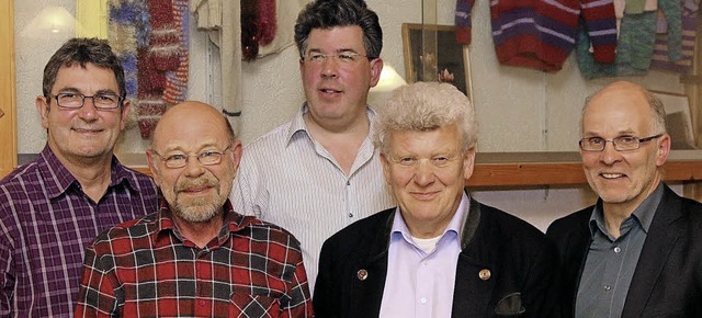 Die SPD-Kandidaten Harald Wetzel, Frie...reiner und Hermann Lederer (von links)  | Foto: hans-jrgen hege