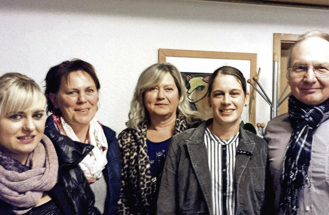 Der neue Vorstand beim Reitverein Stei... Luther, Tanja Gerber, Gnther Basler   | Foto: ZVG