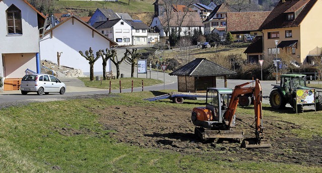 REttungshubschrauber finden in Marzell...erghalle einen Landesplatz geschaffen.  | Foto: Rolf-Dieter Kanmacher