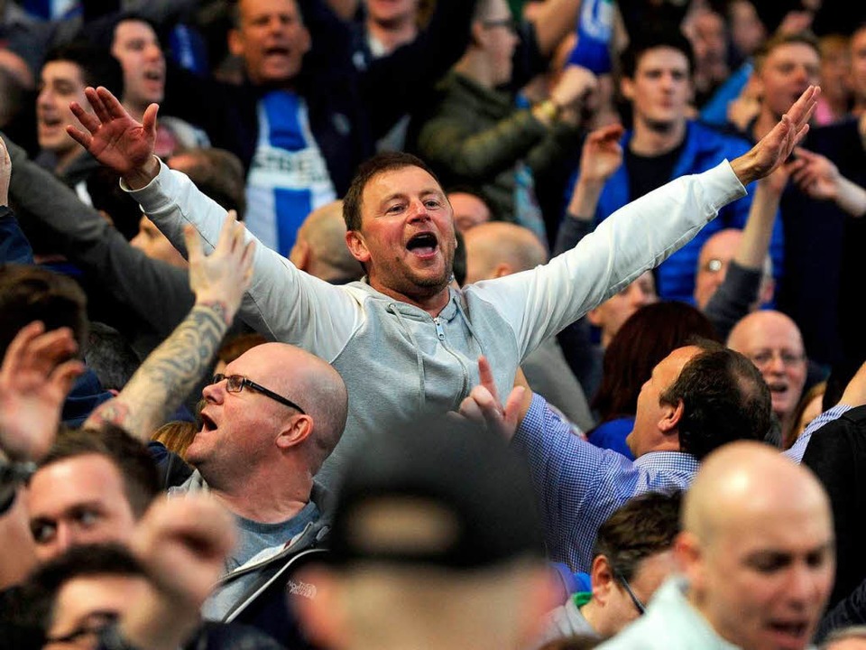 Nicht immer astrein: Fuballfans  | Foto: afp