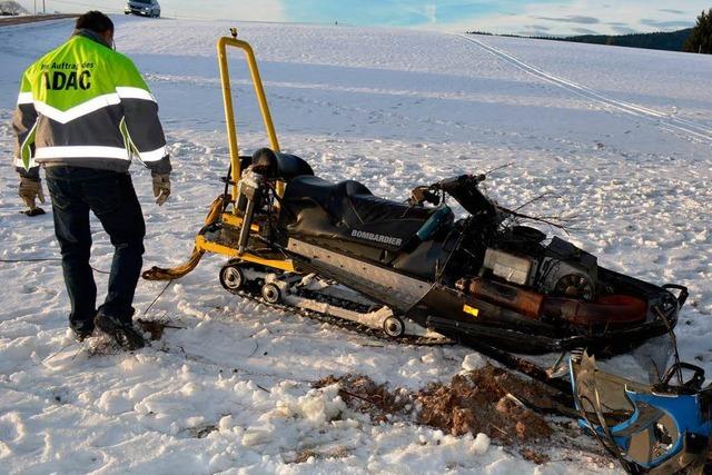 Tödlicher Schneemobil-Unfall: Benefizabend für Hinterbliebene
