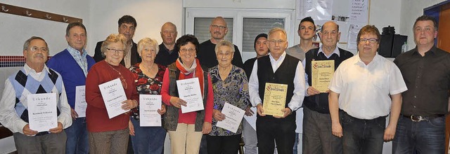 Sasbach. Die bei der Generalversammliu... erste Vorsitzende Hartmut Fehrenbach.  | Foto: Roland Vitt