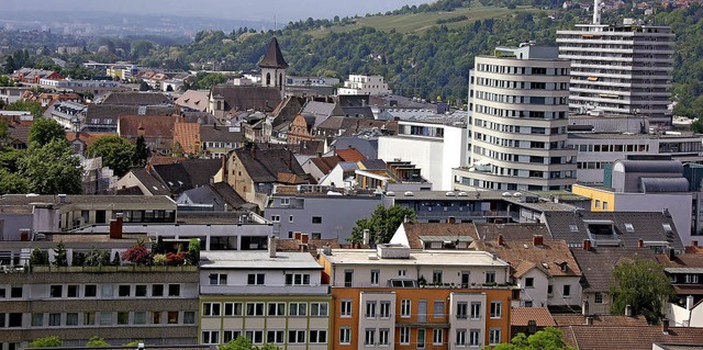 Mit der Frage, wie die Stadt der Zukun...ich auch Lrrach auseinanderzusetzen.   | Foto: Nikolaus Trenz