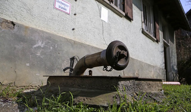 Hier am Milchhusle gibt&#8217;s kein Wasser mehr.   | Foto: Christoph Breithaupt