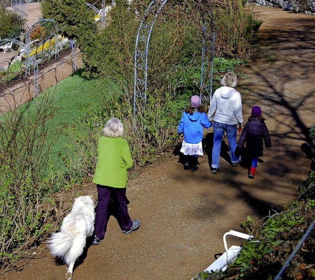 In Badenweilers Kurpark lsst sich&#8217;s gut unterwegs sein.  | Foto: S. Umiger