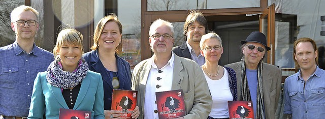 Gemeinsames Projekt (von links):  Mart...e Seidel (Popbros Baden-Wrttemberg)   | Foto: lisa geppert