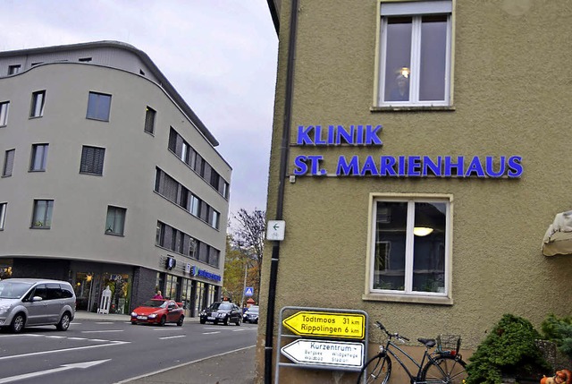 Klinik St. Marienhaus: Lnger als ange...aldshuter Strae Klinikbetrieb geben.   | Foto: AXEL KREMP
