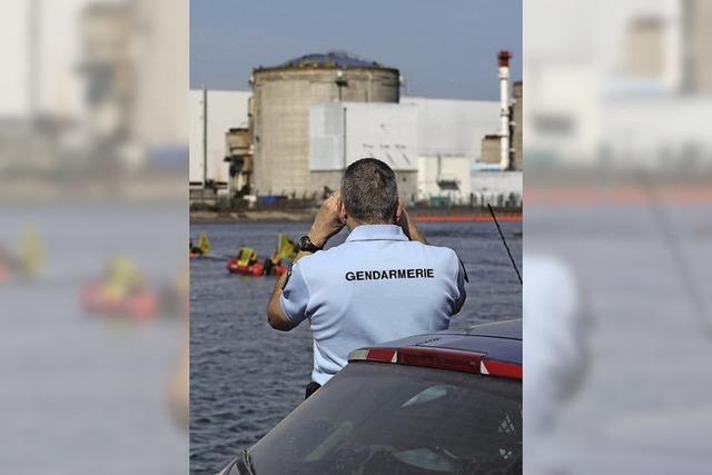 Greenpeace dringt in Fessenheim ein