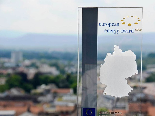 Der European Energy Award: QAm Diensta...eis in Kornwestheim  zum zweiten Mal.   | Foto: Nikola Vogt