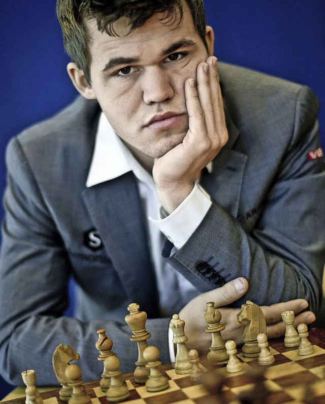 Brett- und App-Meister: Magnus Carlsen   | Foto: afp