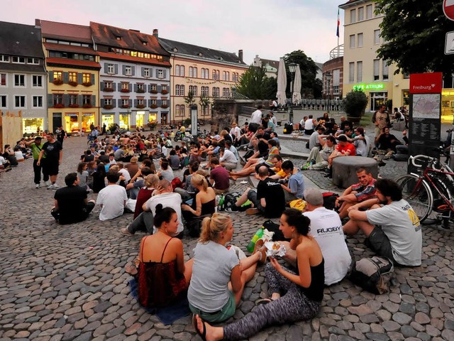 Die Bewohner der Freiburger Innenstadt... soll in Zukunft der KOD durchgreifen.  | Foto: Michael Bamberger