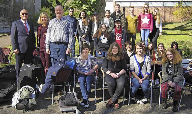 Schler und Lehrer aus Schweden zu Gast in Lahr   | Foto: Schule