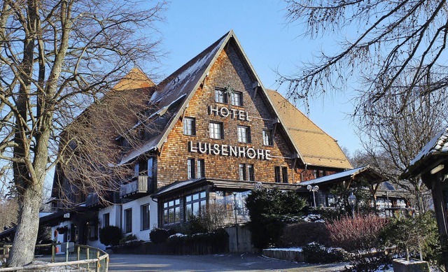 Der Umbau des Hotels Luisenhhe in Hor...wird vom Land finanziell untersttzt.   | Foto: Hans Jrgen Kugler