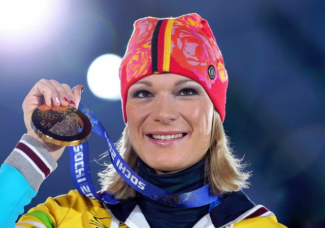 Maria Hfl-Riesch beendet ihre Karriere  | Foto: dpa