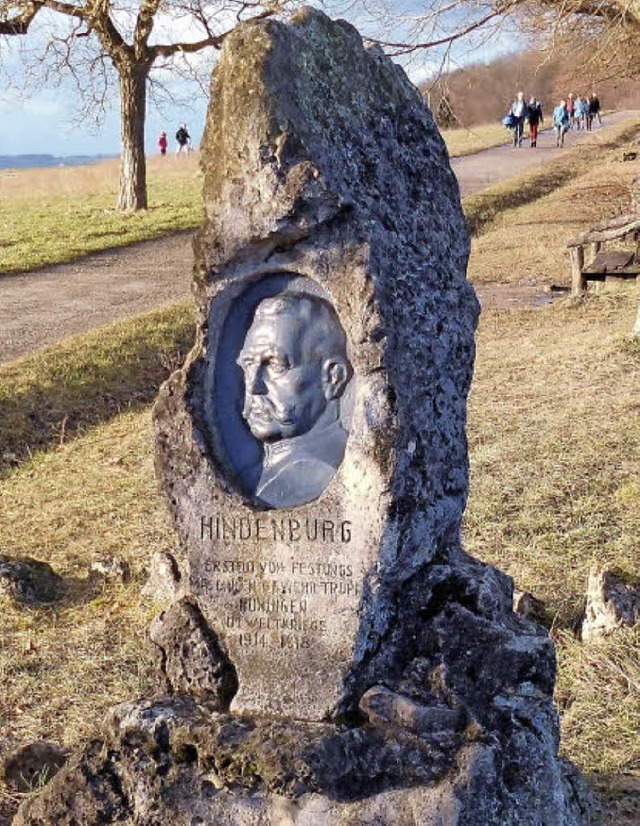 Denkmal fr Paul von Hindenburg  | Foto: Daniel Scholaster