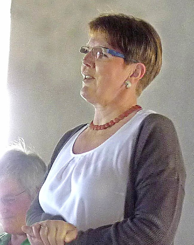 Die Vorsitzende Magdalene Schiefer   | Foto: zvg/wolfsberger