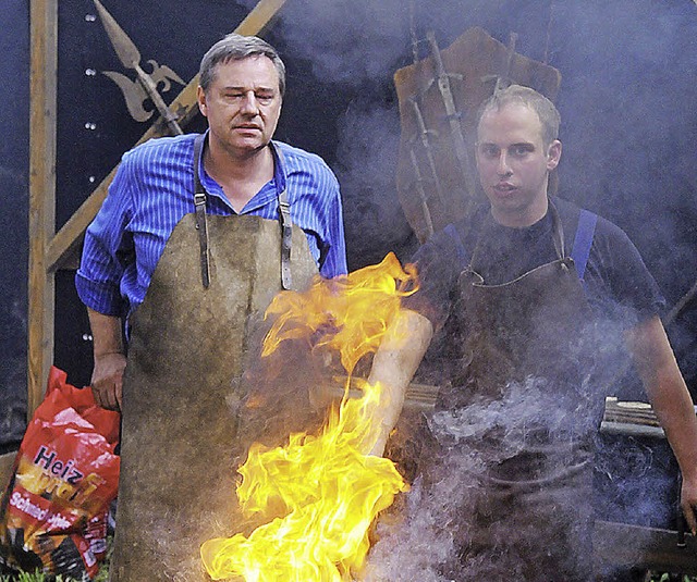 Eine wichtige Einnahmequelle ist das jhrliche Burgfest.   | Foto: archivbild: wolfgang knstle