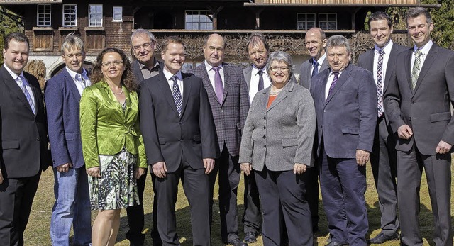 Die Kreistagskandidaten der CDU (von l...Scheu, Tobias Gantert, Christian Mauch  | Foto: Juliane Vatter