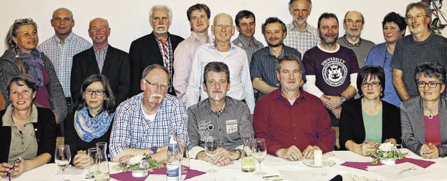 Die Kandidaten der Freien Whler Albbr... Binkert und Arno Reiner. Bild: Dinort  | Foto: Dinort