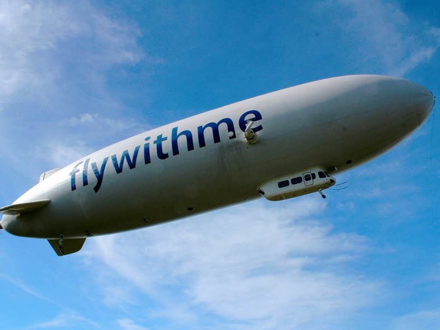 Der Zeppelin  ist 75 Meter lang, lnger als eine Boeing 747  | Foto: Jrgen Schelling