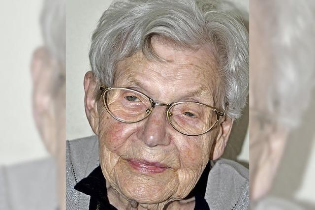 Josefa Dufner 95 Jahre alt