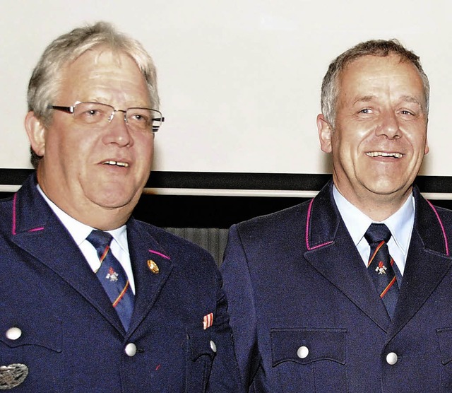 Hubert Stromeier (links) und Seelsorger Herbert Rochlitz  | Foto: Norbert Sedlak