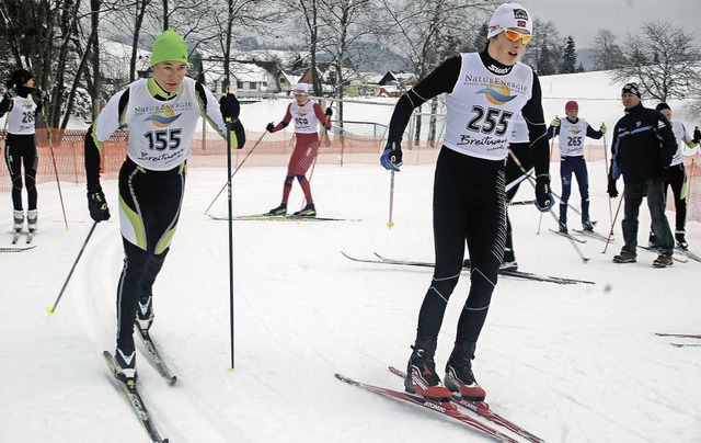 DM-Silber im Sprint: Seit Jahren sind ...chschwarzwald, ein eingespieltes Duo.   | Foto: junkel