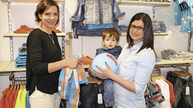 Ein Modegeschft speziell fr Kinder u...t in der Kandelstrae in Kirchzarten.   | Foto: Andreas Peikert