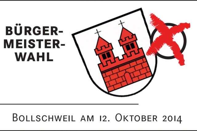 Wahl des Brgermeisters am 12. Oktober