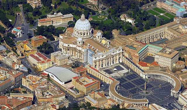 Der Vatikan ist Ziel einer groen Mini...inheit Bad Sckingen/Murg teilnehmen.   | Foto: DPA