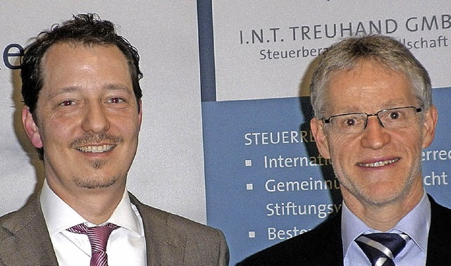 Sebastian Seidler (links) und Roland Wetzel   | Foto: PRIVAT