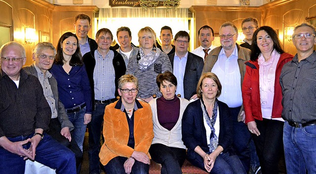 CDU-Gemeinderatskandidaten in Zell: Vo...en, Yelda Kiefer, Franco Paternostro.   | Foto: Berger