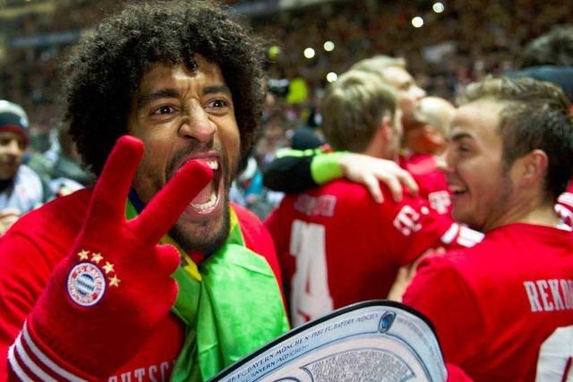 Fotos: So feiert der FC Bayern den Turbo-Titel
