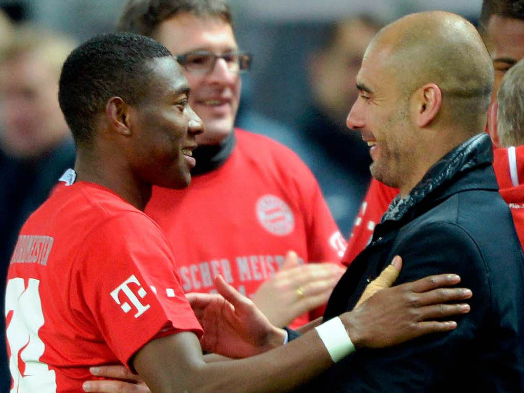 Alaba und Guardiola