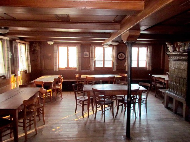 Alle in der Straui? Leeres Gasthaus   | Foto: BZ