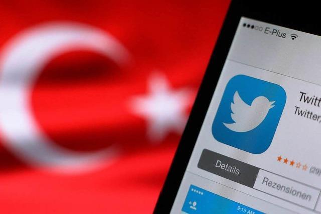 Twitter in der Trkei blockiert