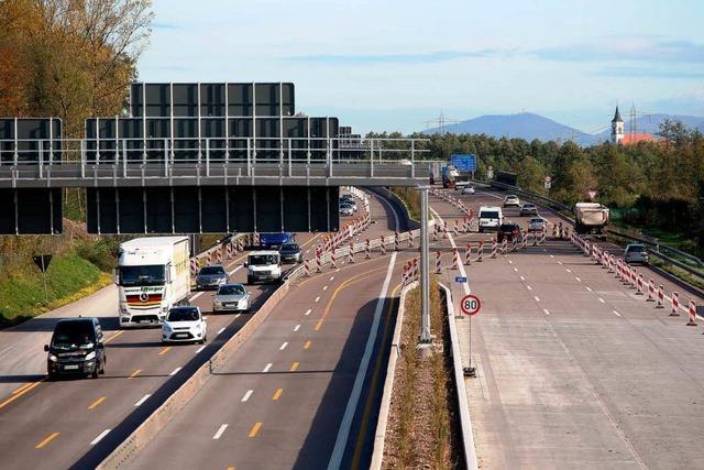 Betreiber entschrft A-5-Baustelle bei Offenburg vor Ostern