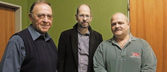 Das CDU-Trio Benno Gessner, Michael G... Sitz im zwlfkpfigen Ortsparlament.   | Foto: Archivbild: silke hartenstein