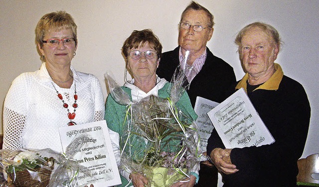 Langjhrige verdiente Mitglieder der V...n, Rolf Stiefken und Bernhard Corona.   | Foto: Privat
